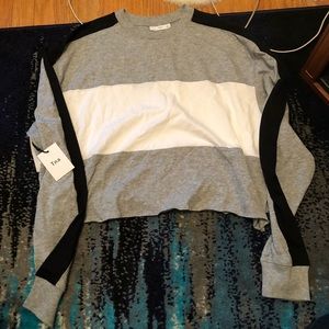 NWT aritzia crop shirt